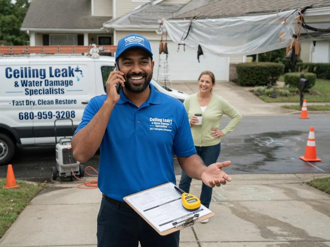 Ceiling Leak Cleanup Watervliet, MI FAQs